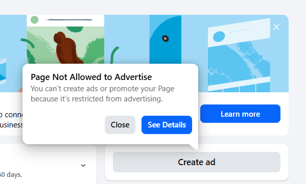 Censored on Facebook and Blocked from Ads