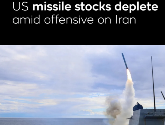 us missile stocks depleted
