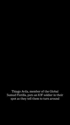 gaza flotilla 2025 audio